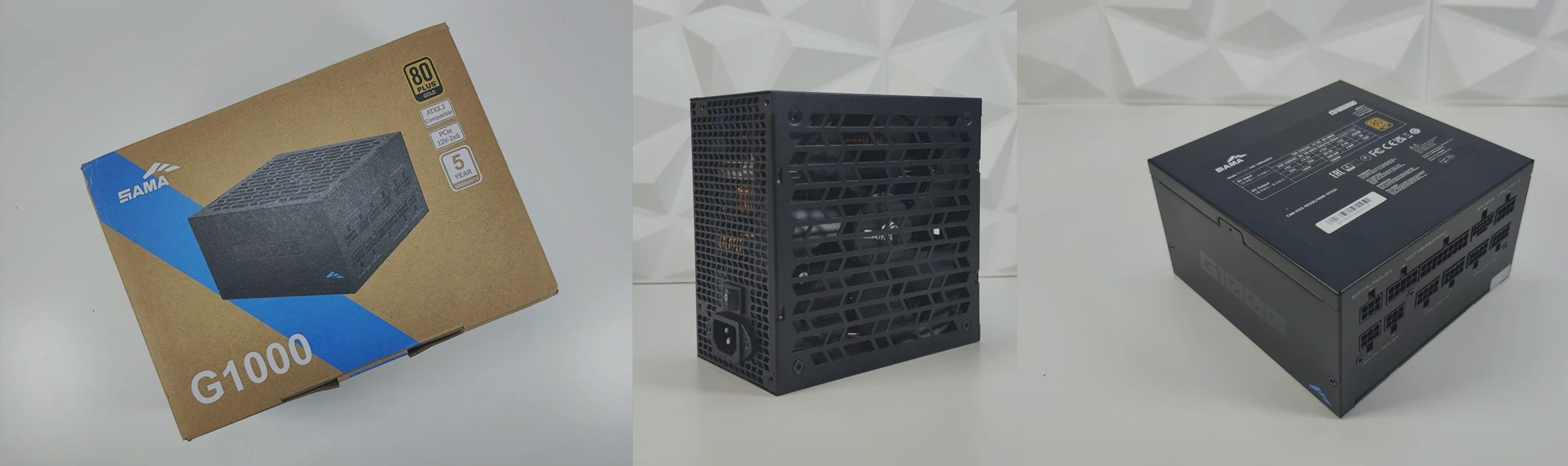 SAMA G1000 80Plus Gold 1000W PSU Review