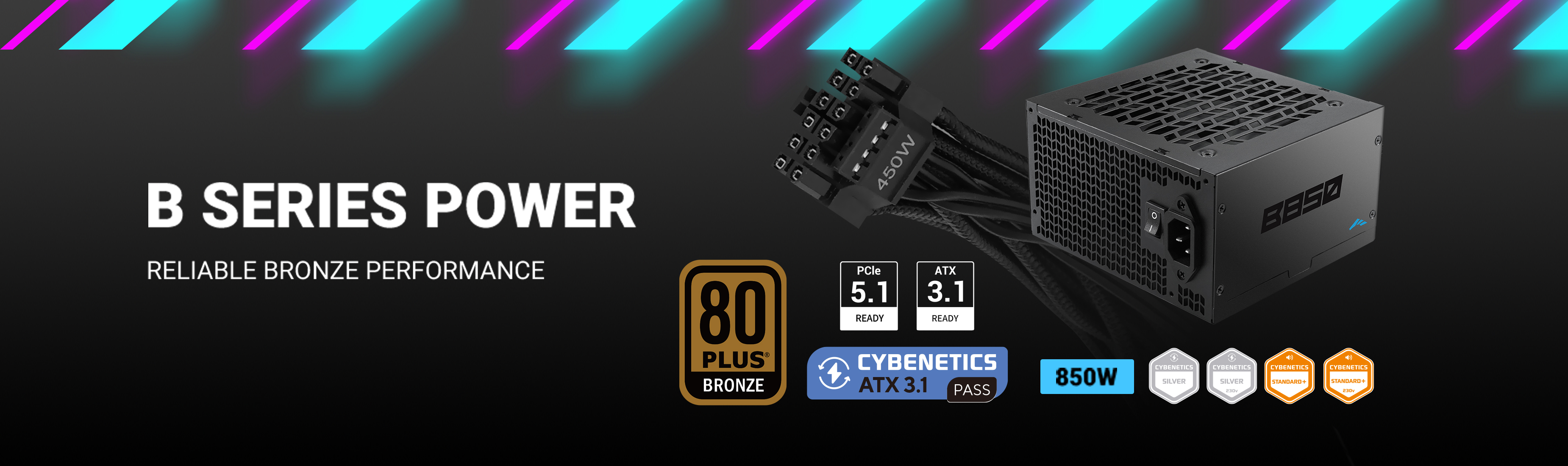 Vortez-SAMA B850 PSU Review